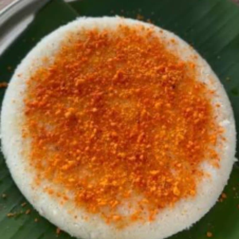 Thattu Idly with Podi