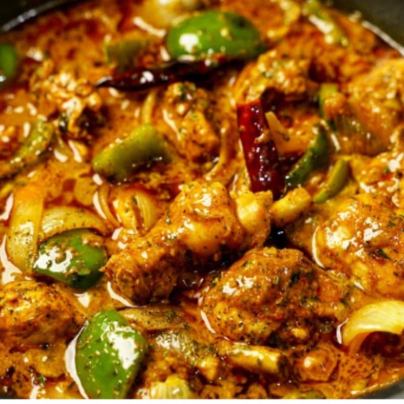 Kadai Chicken Curry