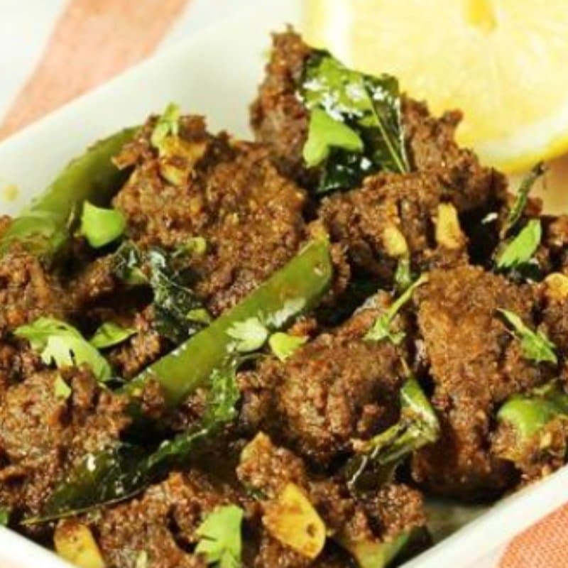 Mutton Sukka - Bone In
